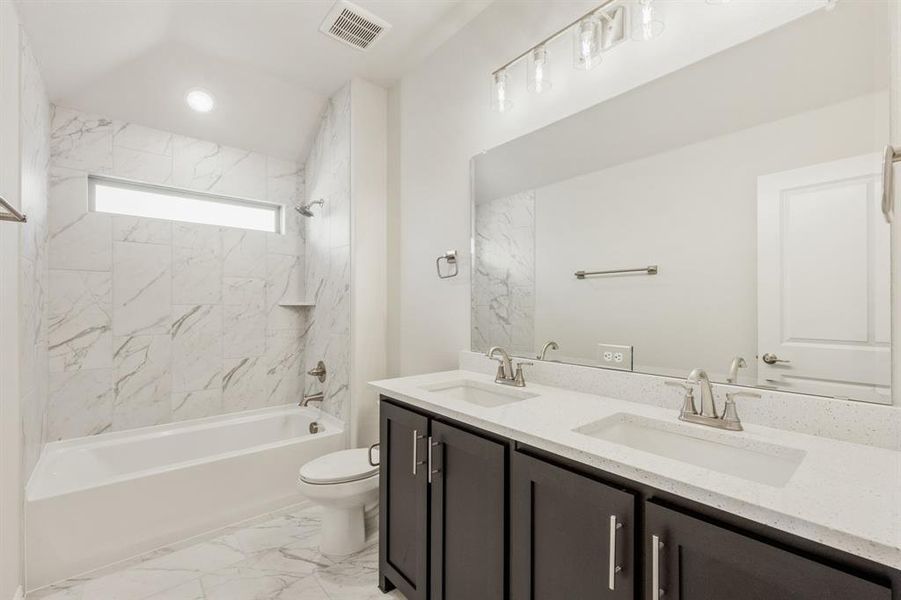 Furnished interior view inside a new home in Mockingbird Heights Classic 60, Midlothian (Image 14). Furnished interior view inside a new home in Mockingbird Heights Classic 60, Midlothian (Image 14).