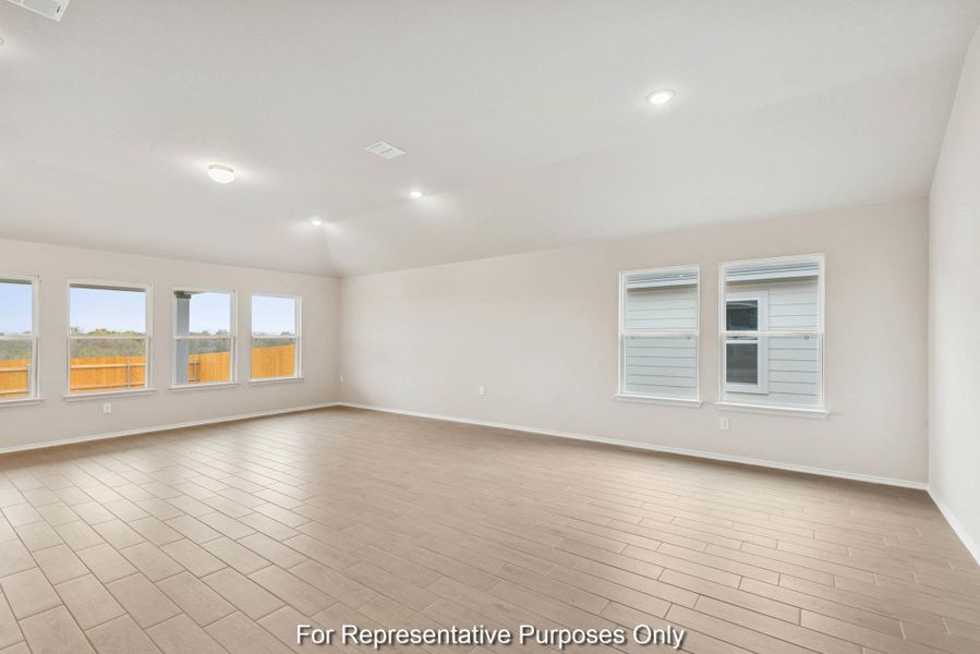 Spacious, unfurnished interior of a new home in Marble Creek Crossing, Austin (Image 8). Spacious, unfurnished interior of a new home in Marble Creek Crossing, Austin (Image 8).