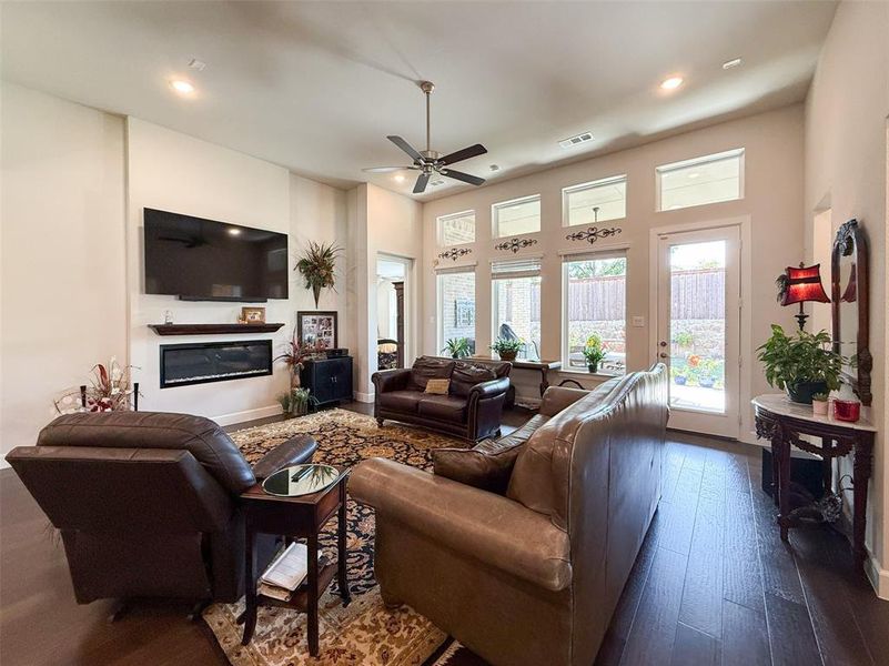 Furnished interior view inside a new home in , Denton (Image 16). Furnished interior view inside a new home in , Denton (Image 16).