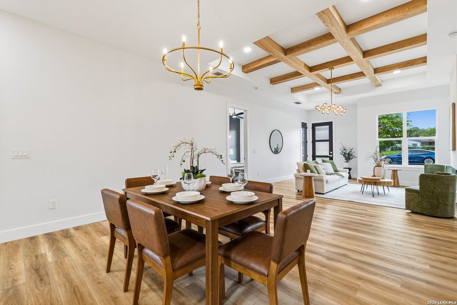 Furnished interior view inside a new home in , San Antonio (Image 27).