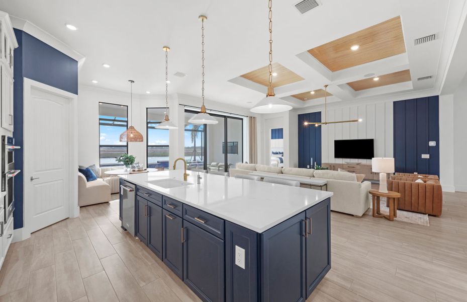 Open concept kitchen, with tons of storage. Ideal new home feature Open concept kitchen, with tons of storage. Ideal new home feature