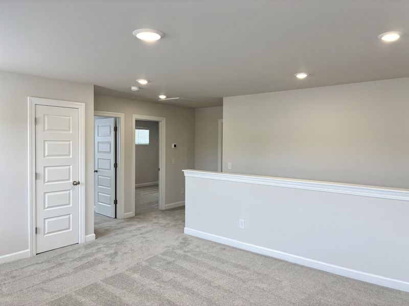 Spacious, unfurnished interior of a new home in Miller Park, Greenville (Image 16). Spacious, unfurnished interior of a new home in Miller Park, Greenville (Image 16).