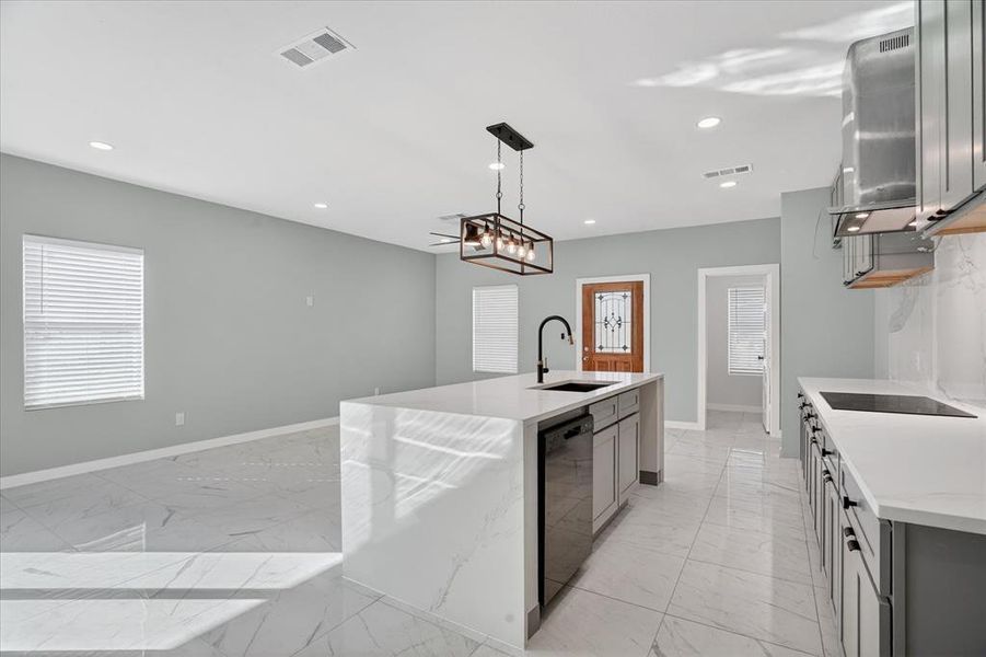 Furnished interior view inside a new home in , Granbury (Image 7).