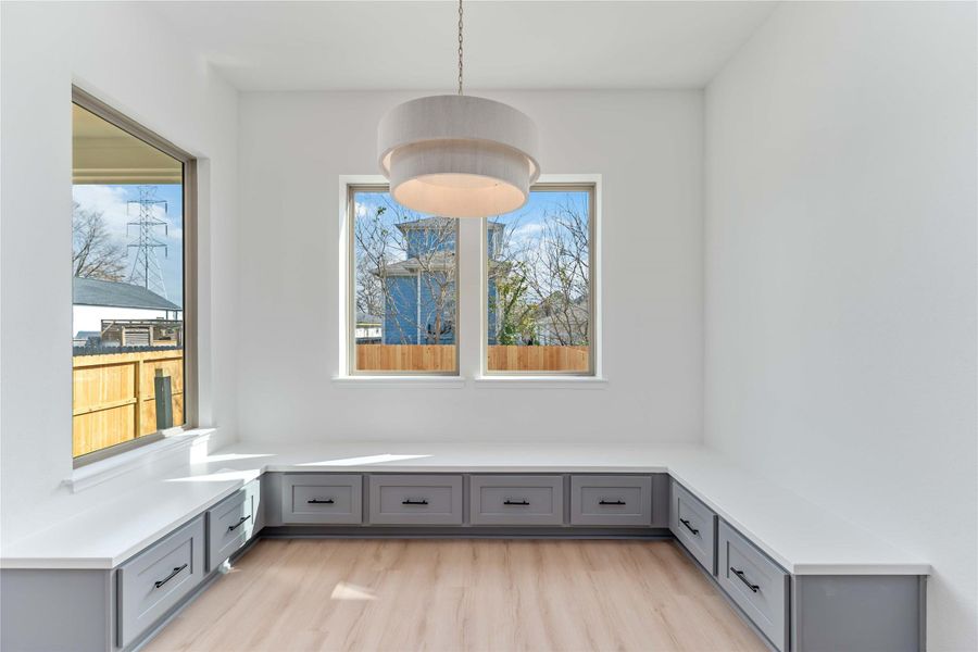 Furnished interior view inside a new home in , Houston (Image 6). Furnished interior view inside a new home in , Houston (Image 6).