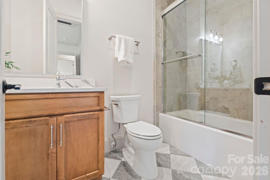 Furnished interior view inside a new home in , Denver (Image 18).