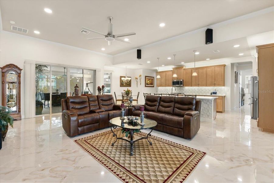 Furnished interior view inside a new home in , Apopka (Image 5).