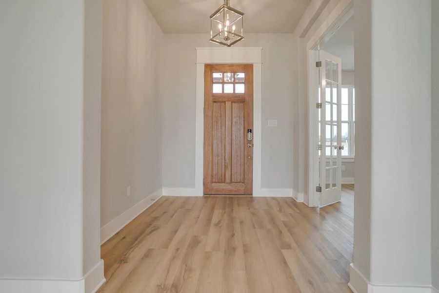 Representative unfurnished interior of a home built from the The Finley by Elmwood Custom Homes in Matthews Farm, Venus (Image 58). Representative unfurnished interior of a home built from the The Finley by Elmwood Custom Homes in Matthews Farm, Venus (Image 58).