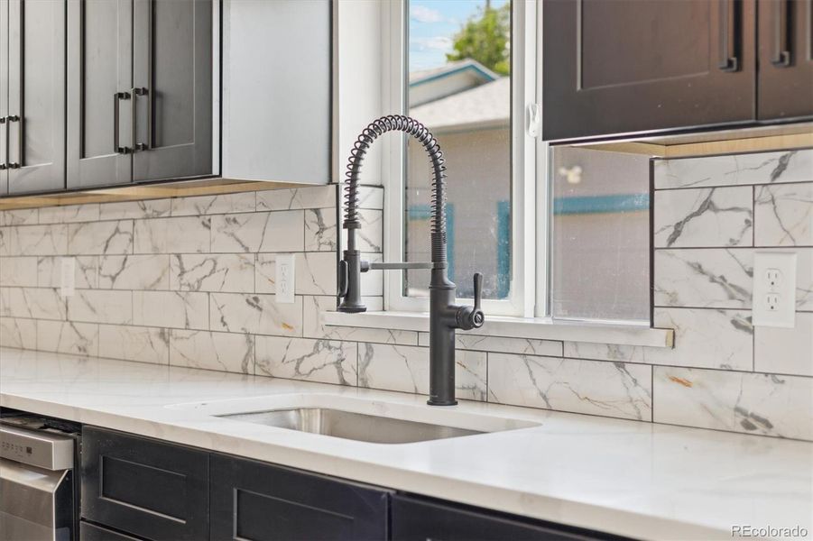 Furnished interior view inside a new home in , Denver (Image 8).