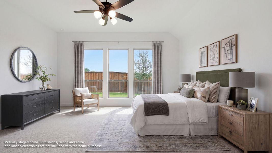Furnished interior view inside a new home in Trinity Falls, McKinney (Image 10). Furnished interior view inside a new home in Trinity Falls, McKinney (Image 10).