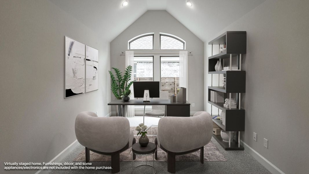 Furnished interior view inside a new home in Juniper Springs, Lockhart (Image 9).