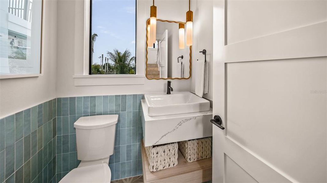 Furnished interior view inside a new home in , Sarasota (Image 57).