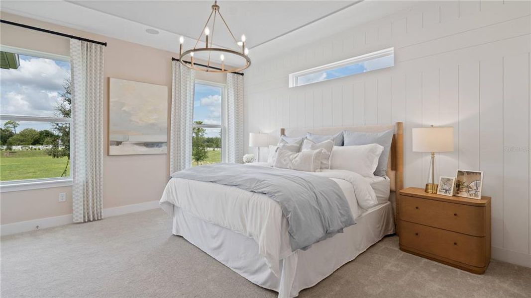 Furnished interior view inside a new home in Trailside, Mount Dora (Image 42). Furnished interior view inside a new home in Trailside, Mount Dora (Image 42).