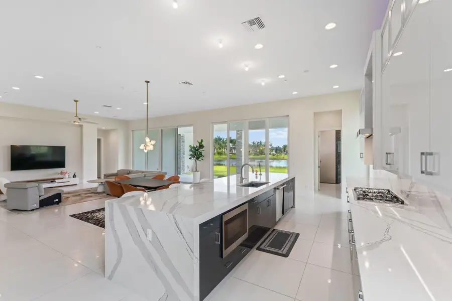 Furnished interior view inside a new home in Coral Isles at Avenir, Palm Beach Gardens (Image 5).