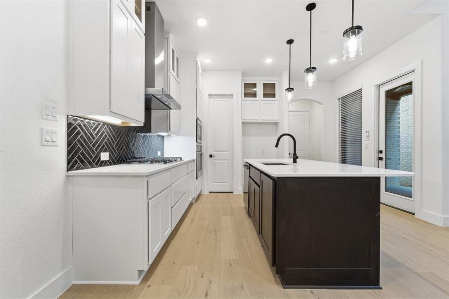 Furnished interior view inside a new home in Craig Ranch, McKinney (Image 13).