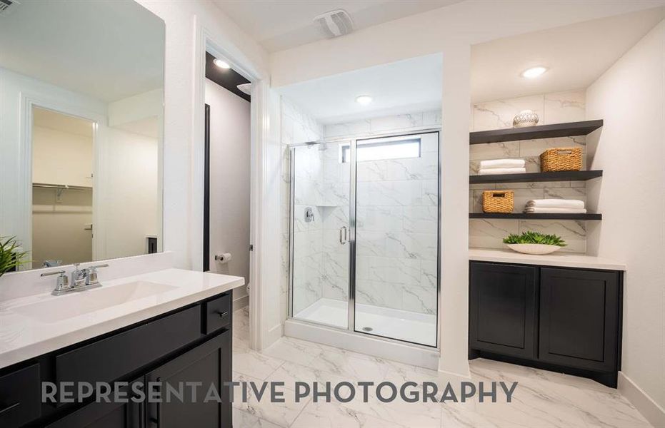 Furnished interior view inside a new home in Goodland, Midlothian (Image 25).