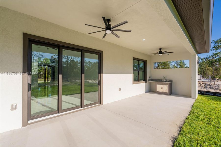 Exterior details and patio area of a home in , Lehigh Acres (Image 4). Exterior details and patio area of a home in , Lehigh Acres (Image 4).