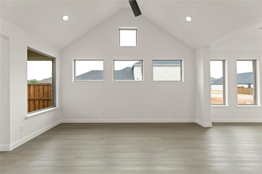 Spacious, unfurnished interior of a new home in La Terra at Uptown Celina, Celina (Image 15). Spacious, unfurnished interior of a new home in La Terra at Uptown Celina, Celina (Image 15).