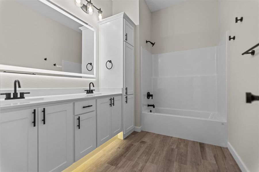 Furnished interior view inside a new home in , Lindale (Image 8).