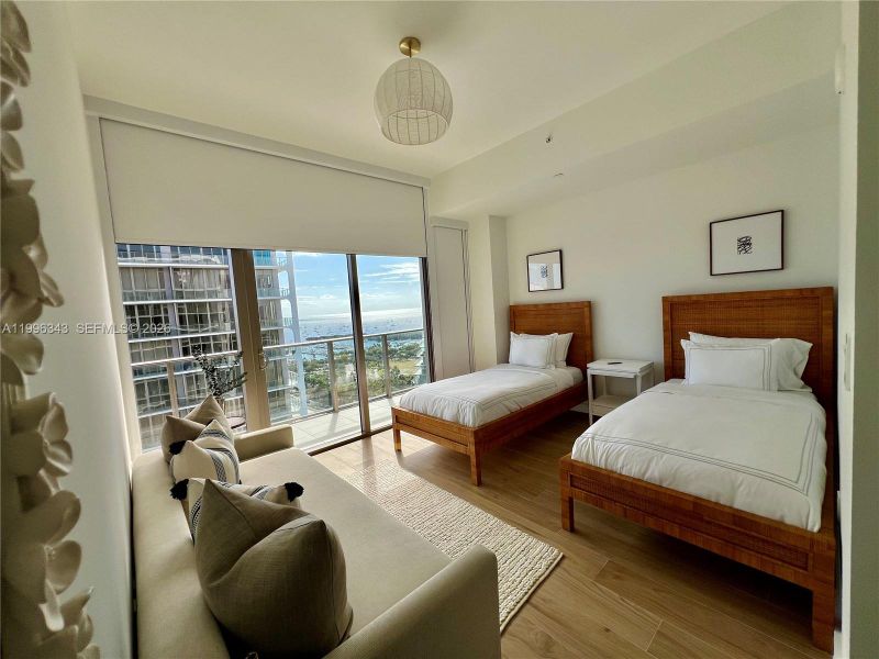 Furnished interior view inside a new home in Mr. C Residences, Miami (Image 15).