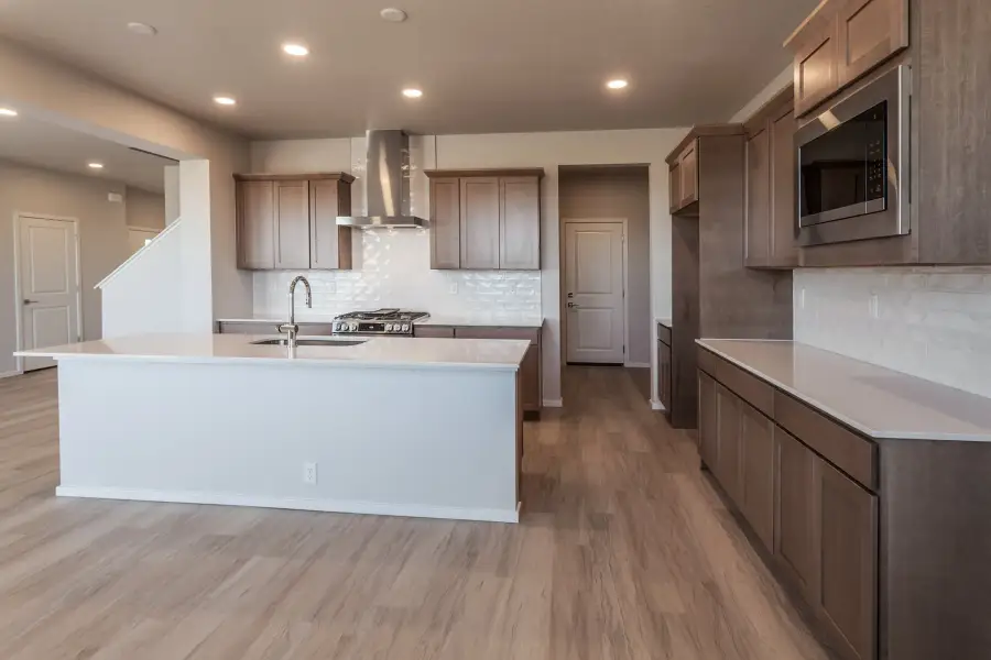Furnished interior view inside a new home in Trailside, Timnath (Image 12).