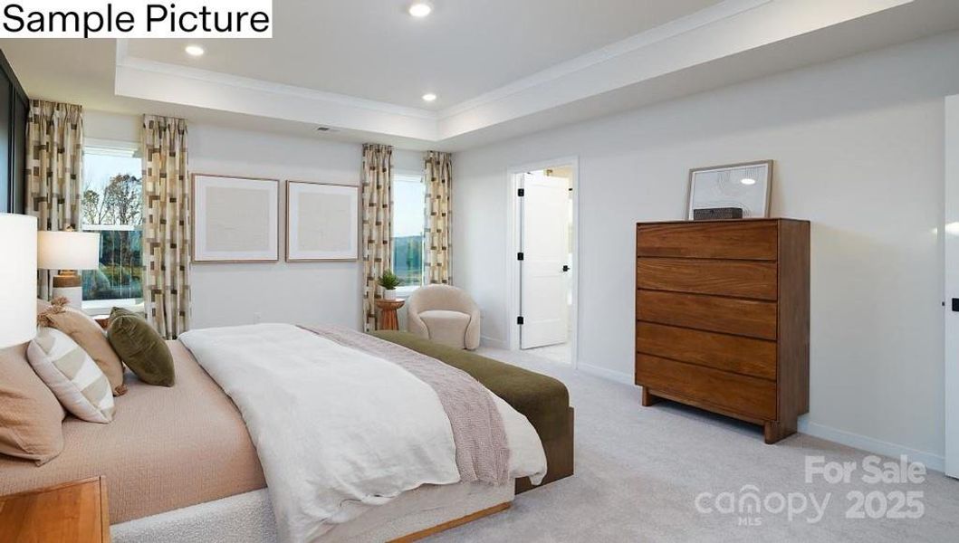 Furnished interior view inside a new home in Westport, York (Image 28).