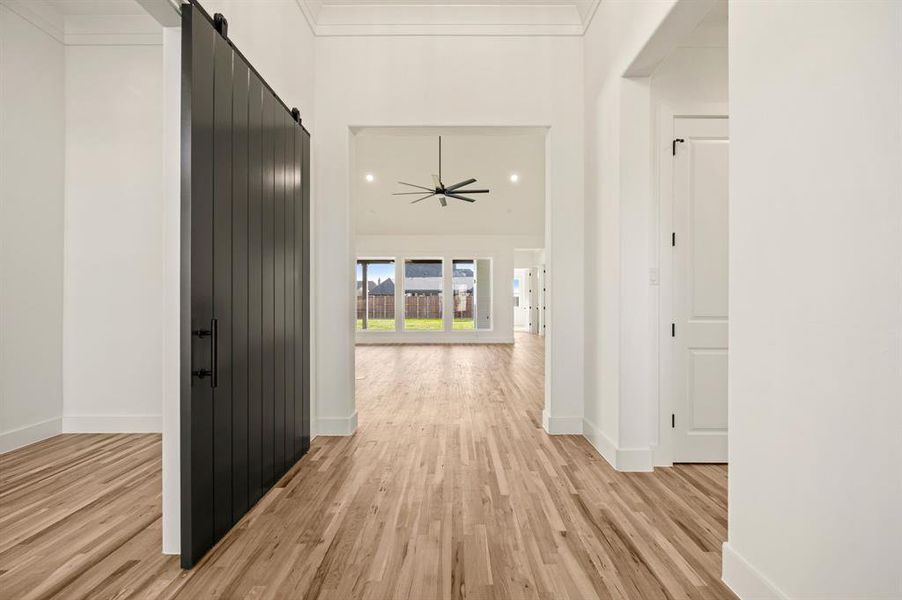 Spacious, unfurnished interior of a new home in NorthGlen, Haslet (Image 20). Spacious, unfurnished interior of a new home in NorthGlen, Haslet (Image 20).