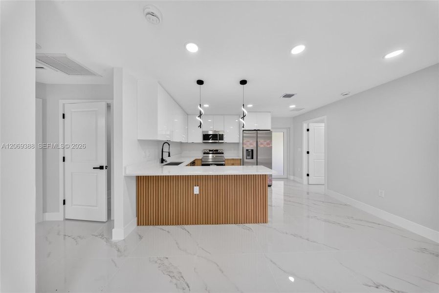 Furnished interior view inside a new home in , Lehigh Acres (Image 8).