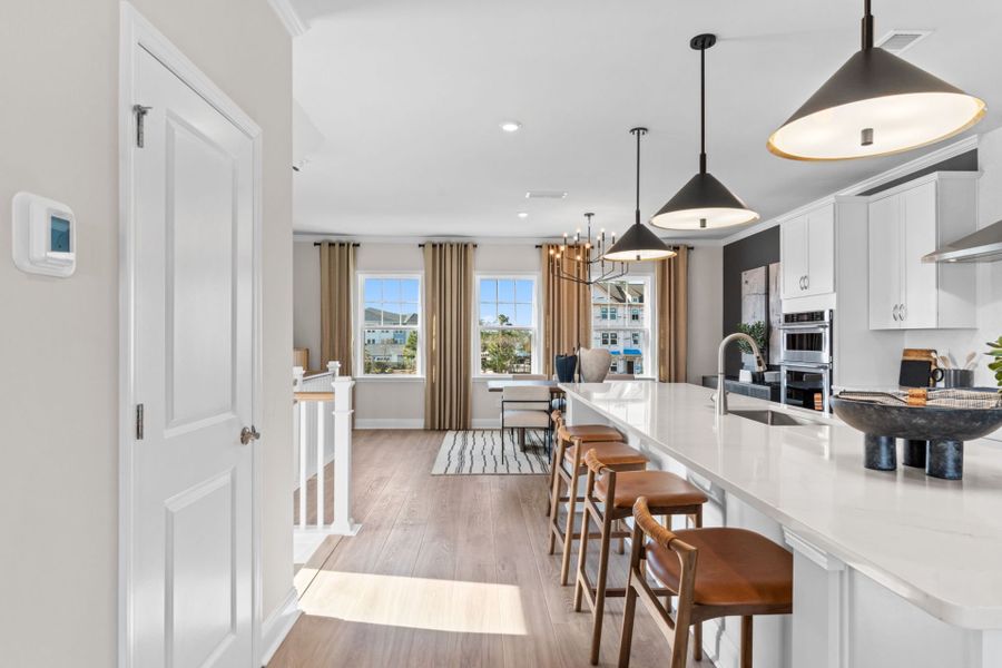 Representative furnished interior of a home built from the Joliet by Pulte Homes in Lakeside Townes at Riverlights, Wilmington (Image 45).