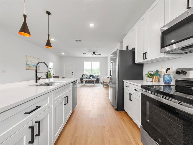 Furnished interior view inside a new home in , Ocala (Image 8).