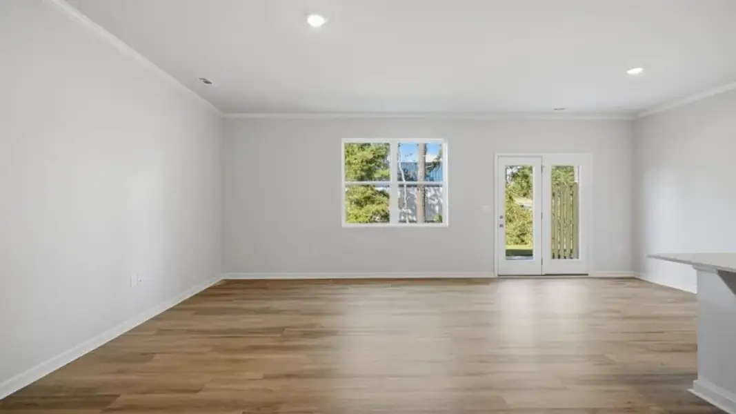 Spacious, unfurnished interior of a new home in Hughes Court, Dawsonville (Image 23).