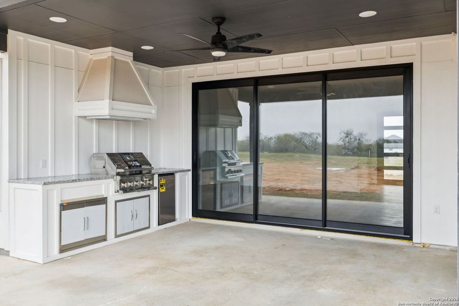 Exterior details and patio area of a home in , Floresville (Image 3). Exterior details and patio area of a home in , Floresville (Image 3).