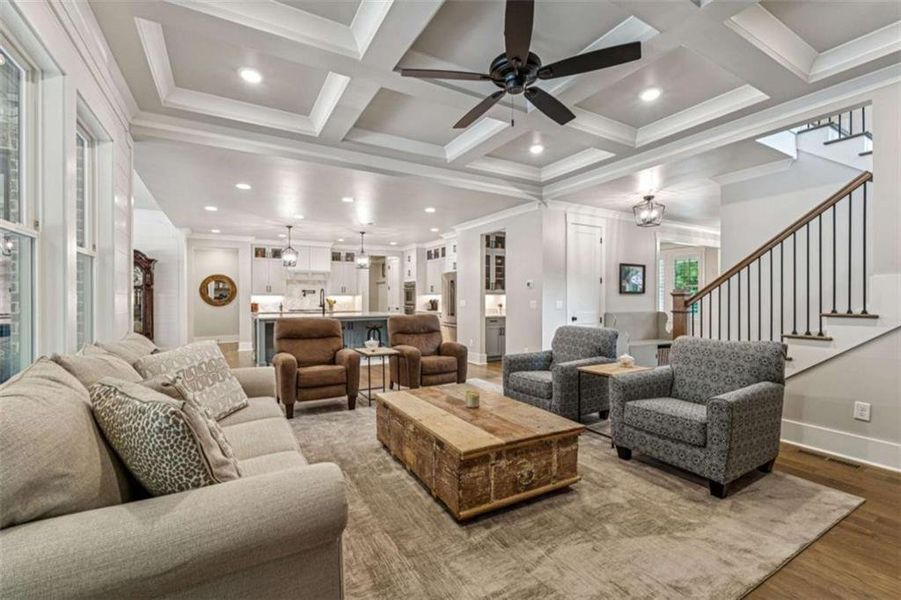 Furnished interior view inside a new home in , Gainesville (Image 64).