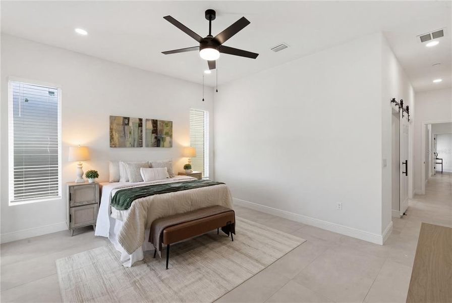 Furnished interior view inside a new home in , New Port Richey (Image 51).