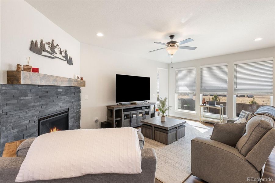 Furnished interior view inside a new home in Sterling Ranch, Colorado Springs (Image 13).