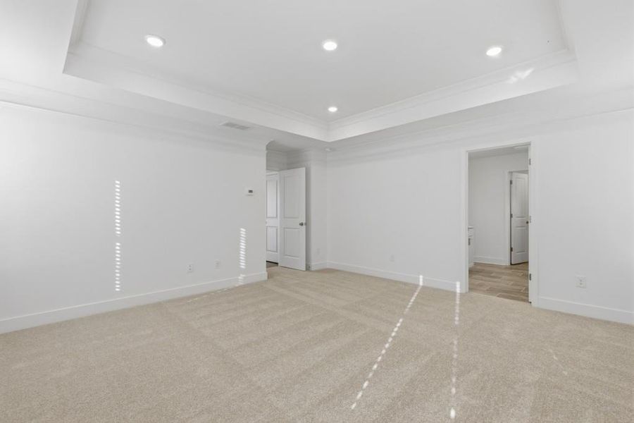 Spacious, unfurnished interior of a new home in Wellington Estates, Madison (Image 26). Spacious, unfurnished interior of a new home in Wellington Estates, Madison (Image 26).