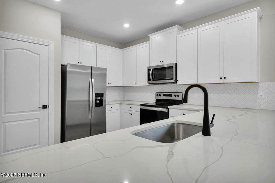 Furnished interior view inside a new home in , Jacksonville (Image 7).