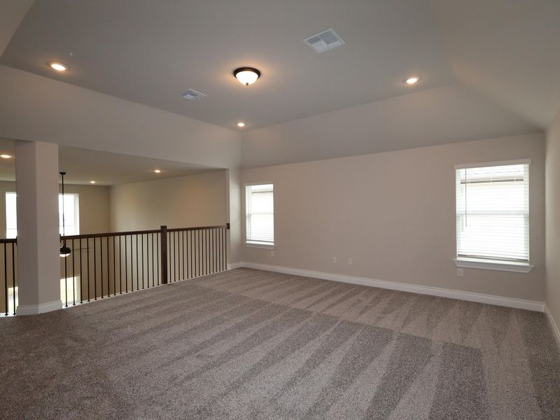 Spacious, unfurnished interior of a new home in Edgewood, Leander (Image 36). Spacious, unfurnished interior of a new home in Edgewood, Leander (Image 36).