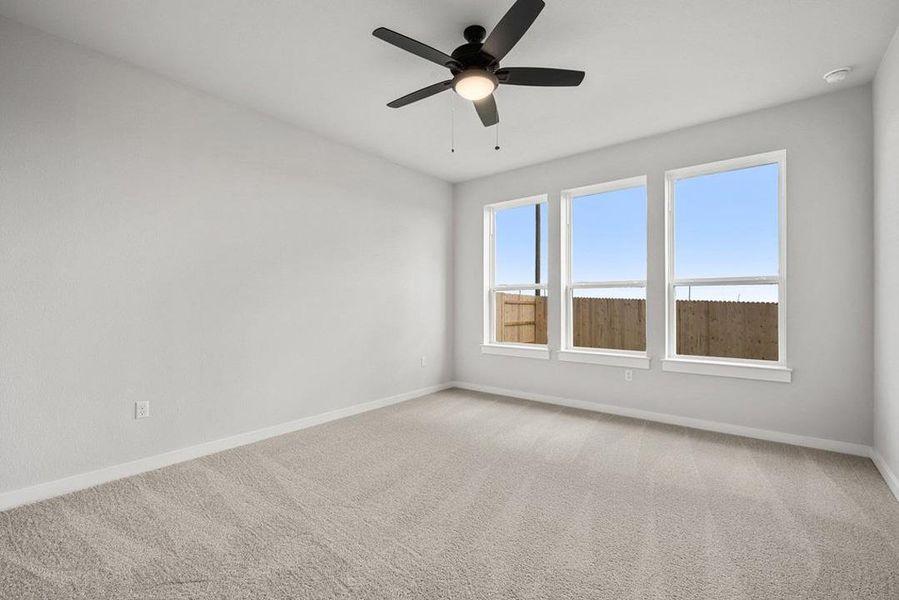 Spacious, unfurnished interior of a new home in Terrace Collection At Turner's Crossing, Buda (Image 19). Spacious, unfurnished interior of a new home in Terrace Collection At Turner's Crossing, Buda (Image 19).