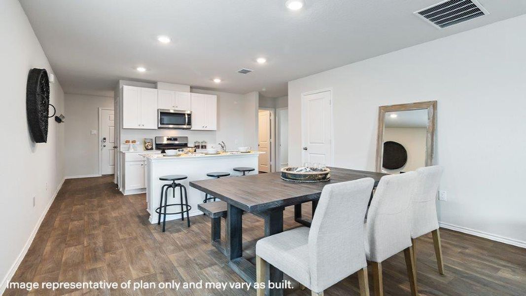 Representative furnished interior of a home built from the The Barton by D.R. Horton in Avenida, Converse (Image 18). Representative furnished interior of a home built from the The Barton by D.R. Horton in Avenida, Converse (Image 18).
