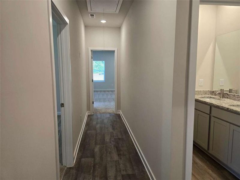 Spacious, unfurnished interior of a new home in Southern Hills, McDonough (Image 16).