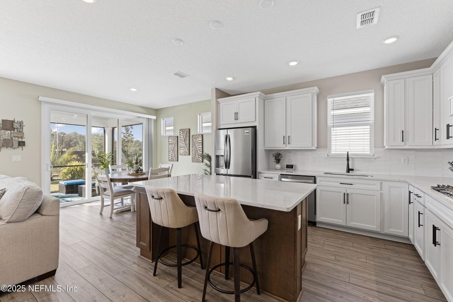 Furnished interior view inside a new home in Summer Bay at Grand Oaks, St. Augustine (Image 10).