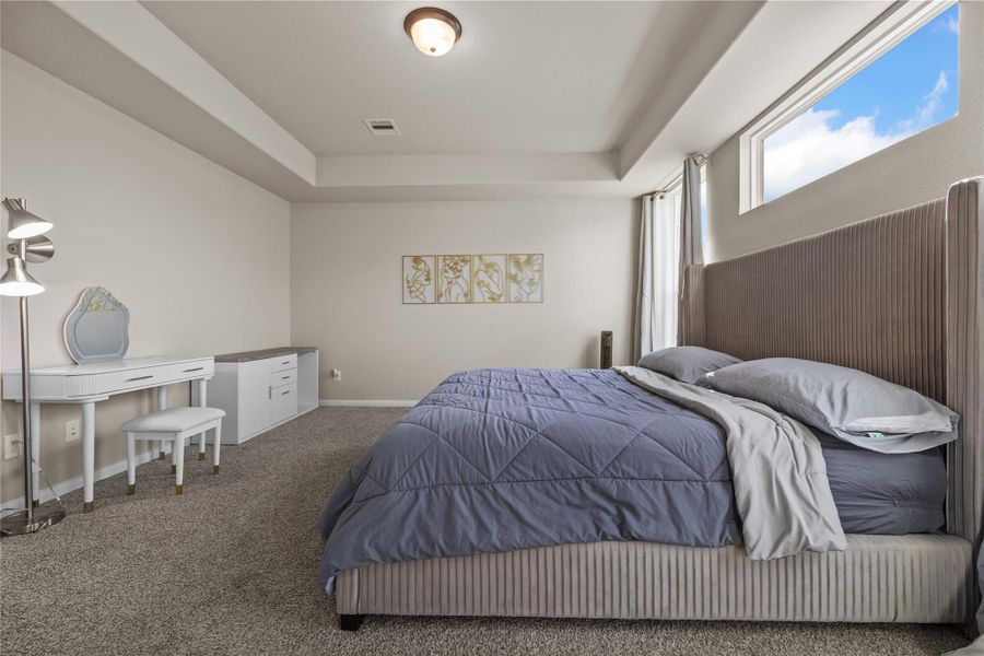 Furnished interior view inside a new home in , Houston (Image 35).