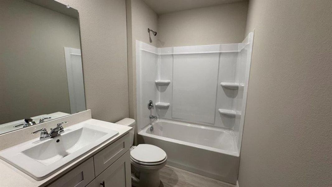 Furnished interior view inside a new home in Highlands at Chapel Creek, Fort Worth (Image 3).