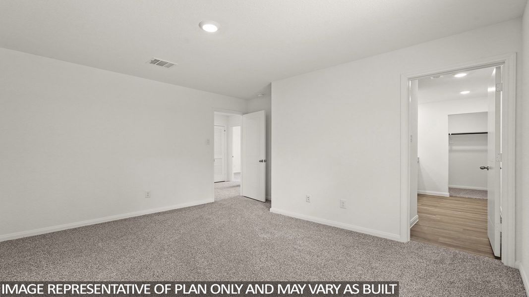 Spacious, unfurnished interior of a new home in McCrorey Trails, Conroe (Image 19).