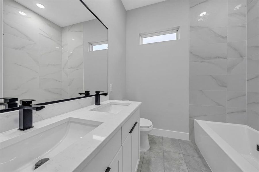 Furnished interior view inside a new home in , Grand Prairie (Image 10). Furnished interior view inside a new home in , Grand Prairie (Image 10).