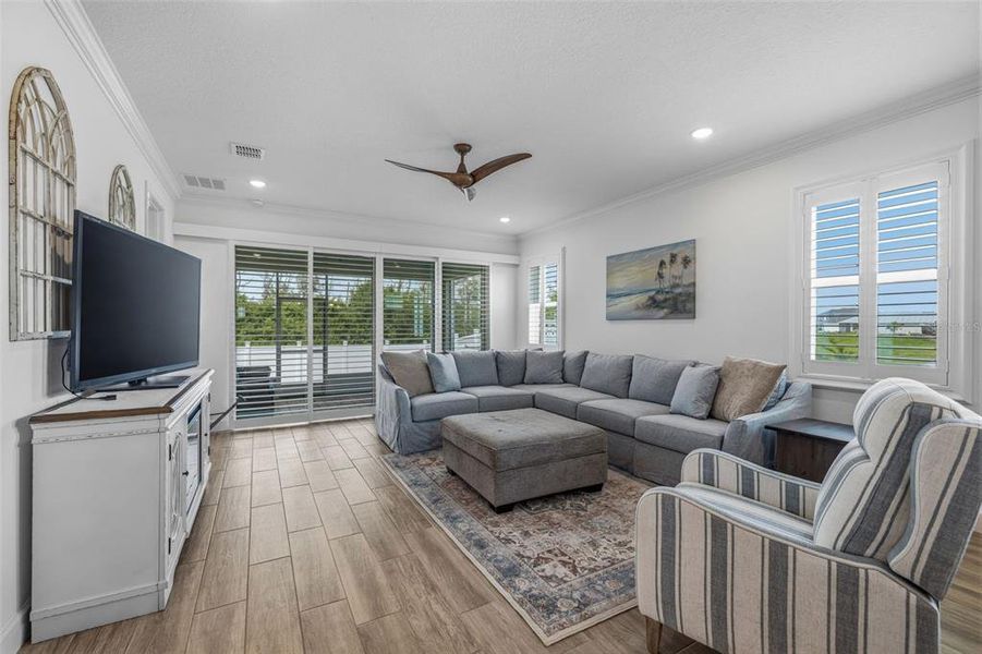 Furnished interior view inside a new home in , Apollo Beach (Image 17). Furnished interior view inside a new home in , Apollo Beach (Image 17).