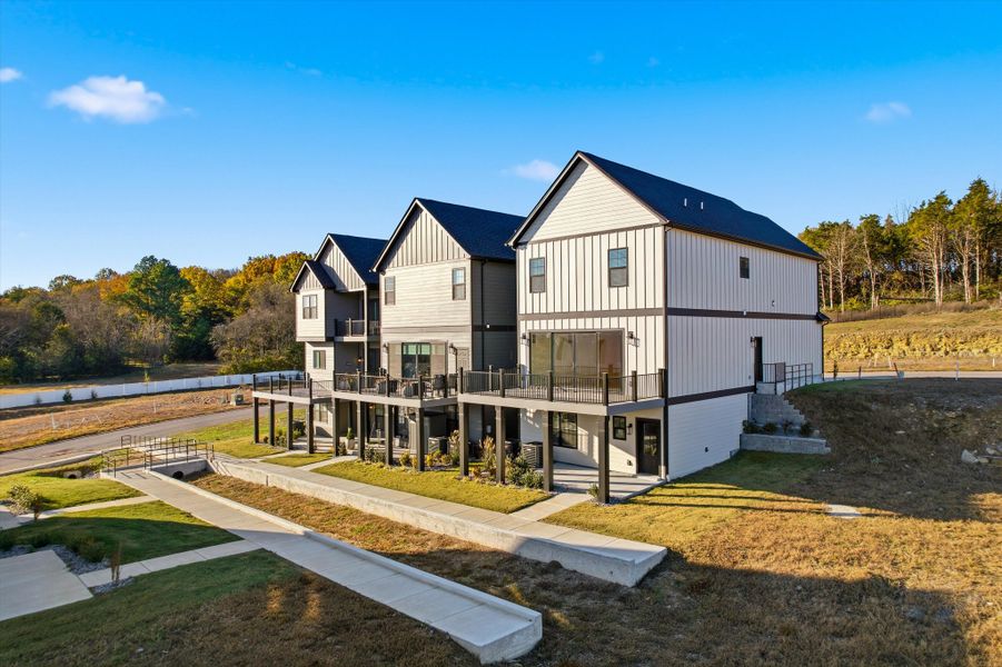 Front exterior of a new home in Ridgecrest at Whites Creek, Whites Creek, TN, highlighting curb appeal (Image 24).