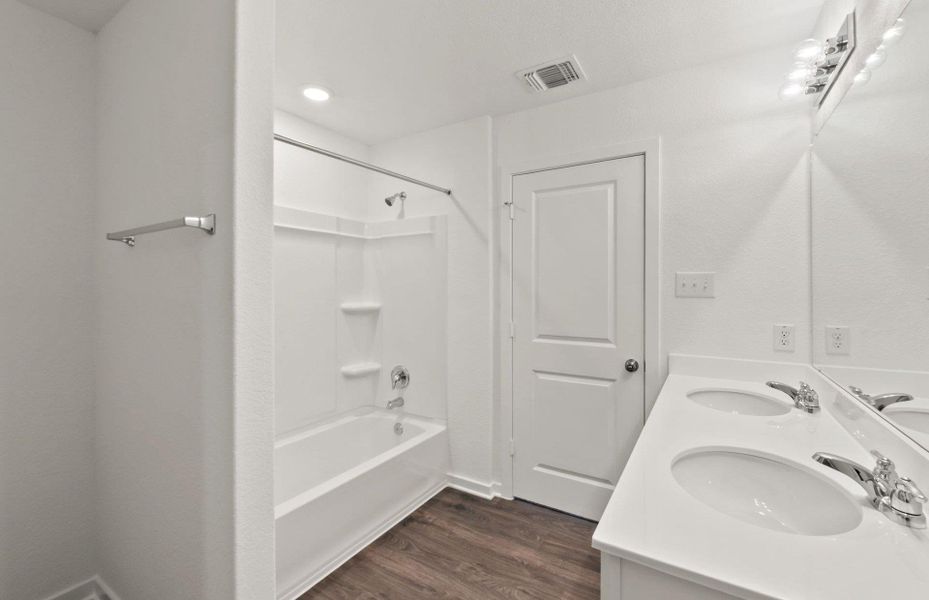 Furnished interior view inside a new home in Sonterra, Jarrell (Image 10).