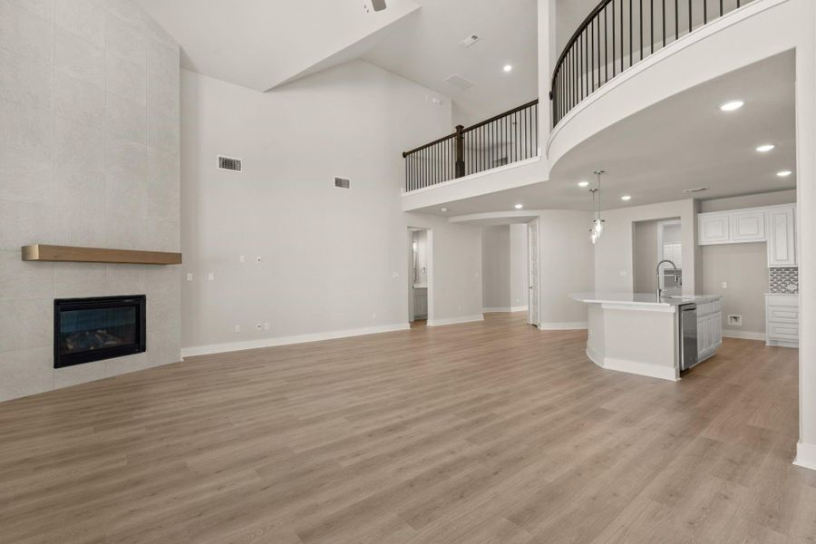 From Family Room to Open Concept Kitchen