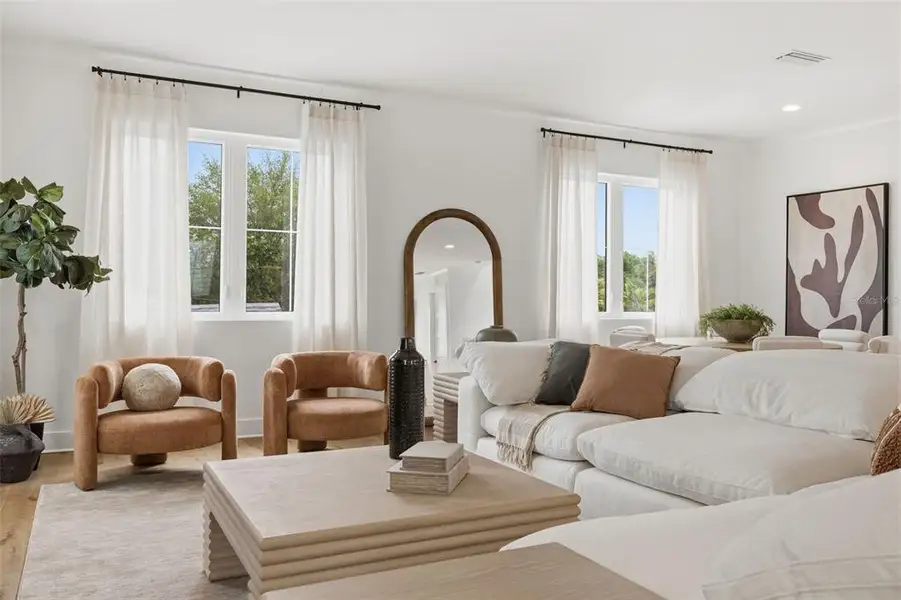 Furnished interior view inside a new home in , Tampa (Image 5).